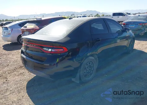 2016 Dodge Dart Se z USA, uszkodzony, nr VIN 1C3CDFAA3GD645373